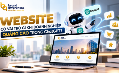 Website có vai trò gì khi doanh nghiệp quảng cáo trong ChatGPT?
